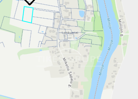 Parduodamas  sklypas Lankupių k., Klaipėdos r. sav., 49 a ploto