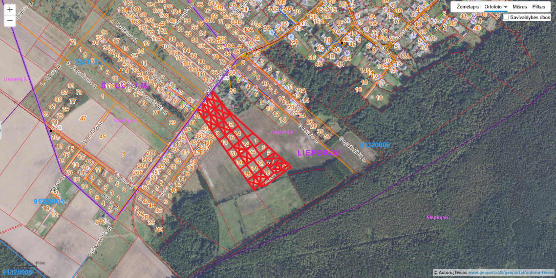 Parduodamas sklypas Vaivorykštės g., Gegužių k., Šiaulių r. sav., 9.98 a ploto 6