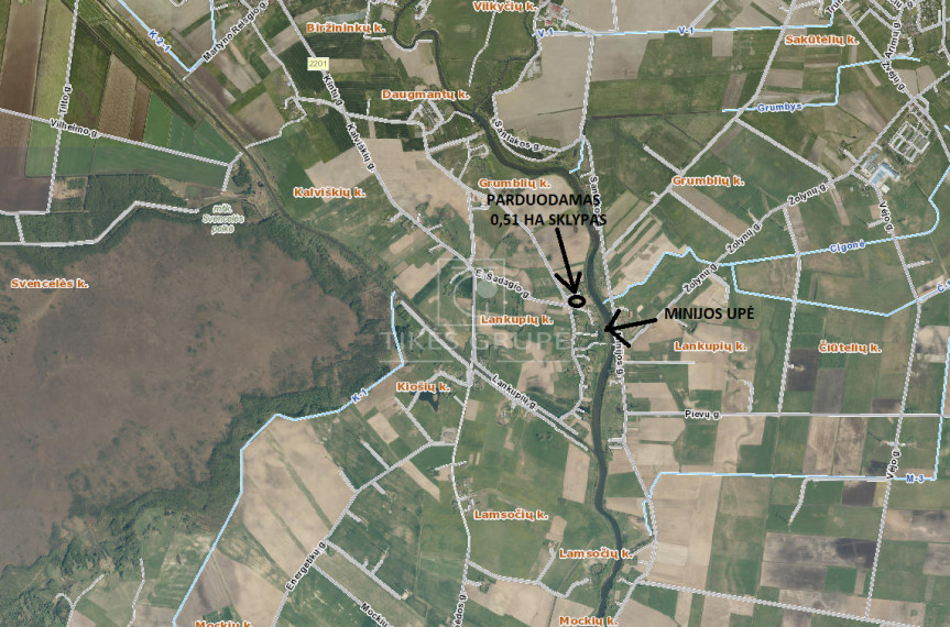Parduodamas sklypas Lankupių k., Klaipėdos r. sav., 51 a ploto 2