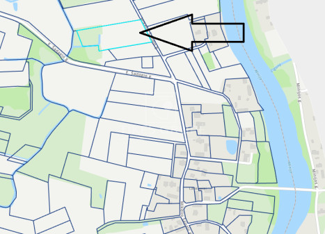 Parduodamas  sklypas Lankupių k., Klaipėdos r. sav., 118 a ploto