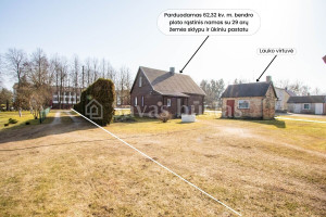 Parduodamas namas S. Dariaus ir S. Girėno g., Kražių mstl., Kelmės r. sav., 62.32 m2 ploto, 1 aukštai 2