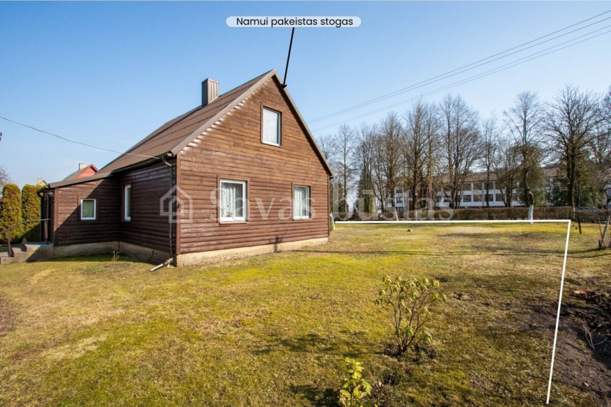 Parduodamas namas S. Dariaus ir S. Girėno g., Kražių mstl., Kelmės r. sav., 62.32 m2 ploto, 1 aukštai 3
