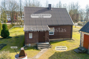 Parduodamas namas S. Dariaus ir S. Girėno g., Kražių mstl., Kelmės r. sav., 62.32 m2 ploto, 1 aukštai 12