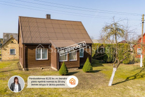 Parduodamas namas S. Dariaus ir S. Girėno g., Kražių mstl., Kelmės r. sav., 62.32 m2 ploto, 1 aukštai 1