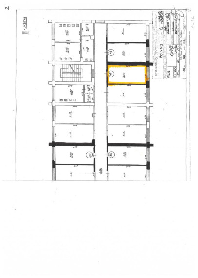 Parduodamas butas Žolyno g., Antakalnis, Vilniaus m., Vilniaus m. sav., 24.91 m² ploto 1 kambarys 13