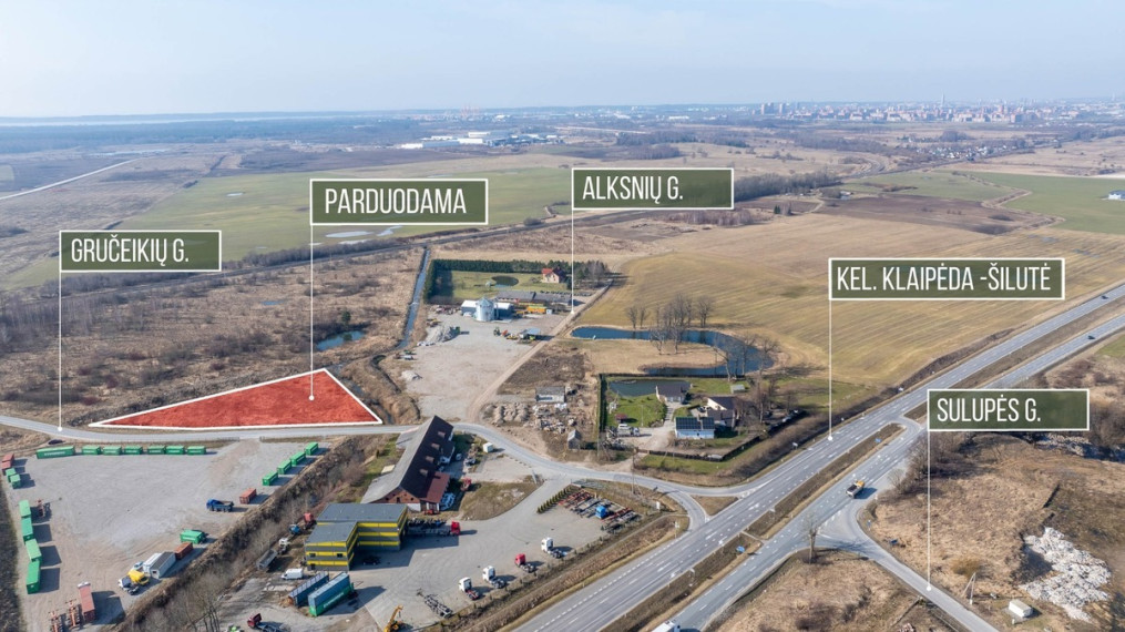 Parduodamas  sklypas Gručeikių g., Dumpių k., Klaipėdos r. sav., 64.92 a ploto 3