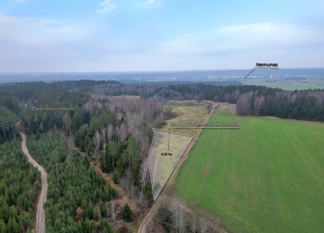 Parduodamas  sklypas Darsūniškio k., Kaišiadorių r. sav., 36 a ploto