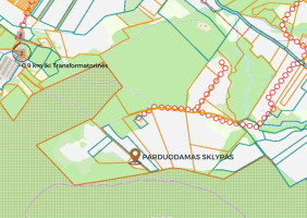 Parduodamas  sklypas Darsūniškio k., Kaišiadorių r. sav., 36 a ploto 7
