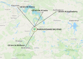 Parduodamas  sklypas Darsūniškio k., Kaišiadorių r. sav., 36 a ploto 17
