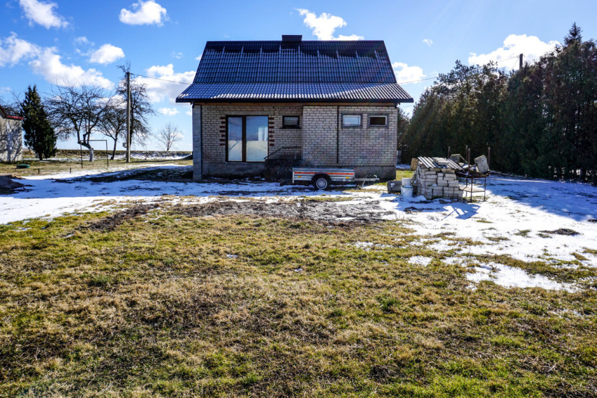Parduodamas namas Tvibių k., Šiaulių r. sav., 110.3 m2 ploto, 1 aukštai 5