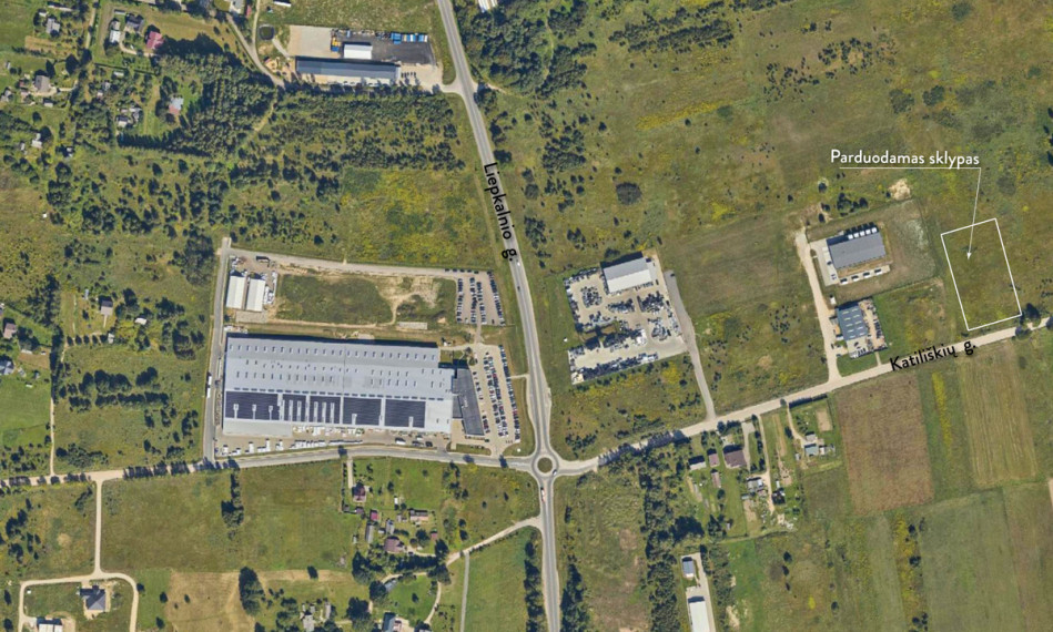 Parduodamas sklypas Katiliškių g., Liepkalnis, Vilniaus m., Vilniaus m. sav., 46 a ploto 3