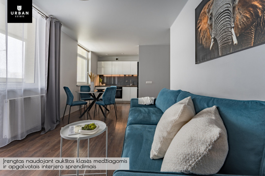 Parduodamas butas Leičių g., Pašilaičiuose, Vilniuje, 55.06 kv.m ploto 2