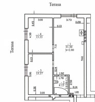 Parduodamas butas Griežlės g., Užliedžių k., Kauno r. sav., 64.15 m2 ploto, 3 kambariai 17