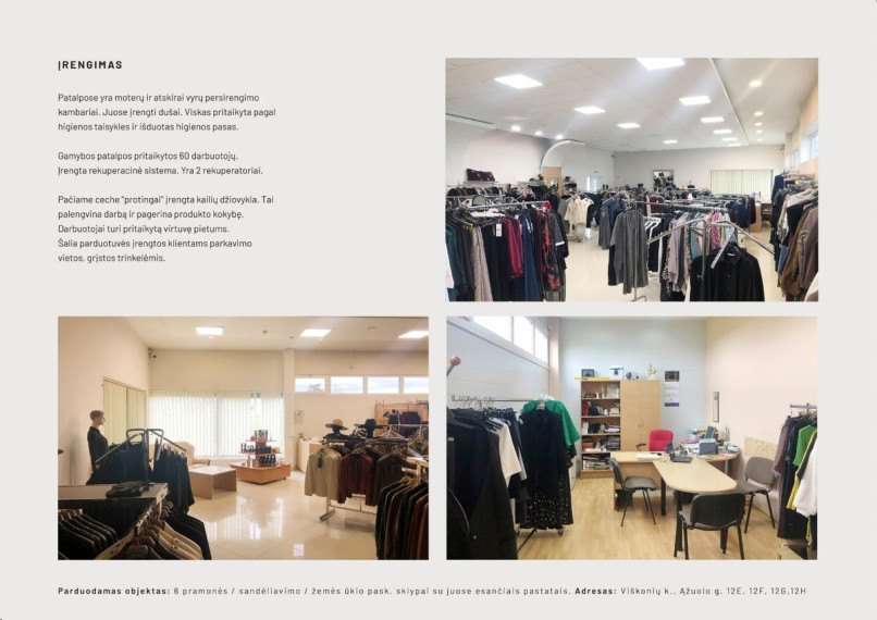 Parduodamos administracinės, gamybinės, kitos paskirties, paslaugų, prekybos, sandėliavimo patalpos Ąžuolo g., Viškonių k., Ukmergės r. sav., 7500 m2 ploto 14