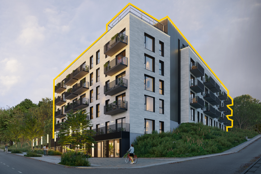 Parduodamas butas Panevėžio g., Naujininkai, Vilniaus m., Vilniaus m. sav., 39.68 m² ploto 2 kambariai 1