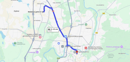 Parduodamas butas Medeinos g., Pašilaičiuose, Vilniuje, 41.46 kv.m ploto 17