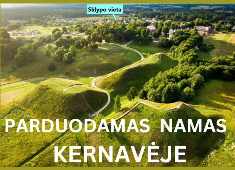 Parduodamas namas ir 35 arų sklypas Kernavėje, Pajautos g.