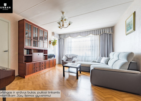Parduodamas butas Vėtrungių g., Fabijoniškėse, Vilniuje, 87 kv.m ploto