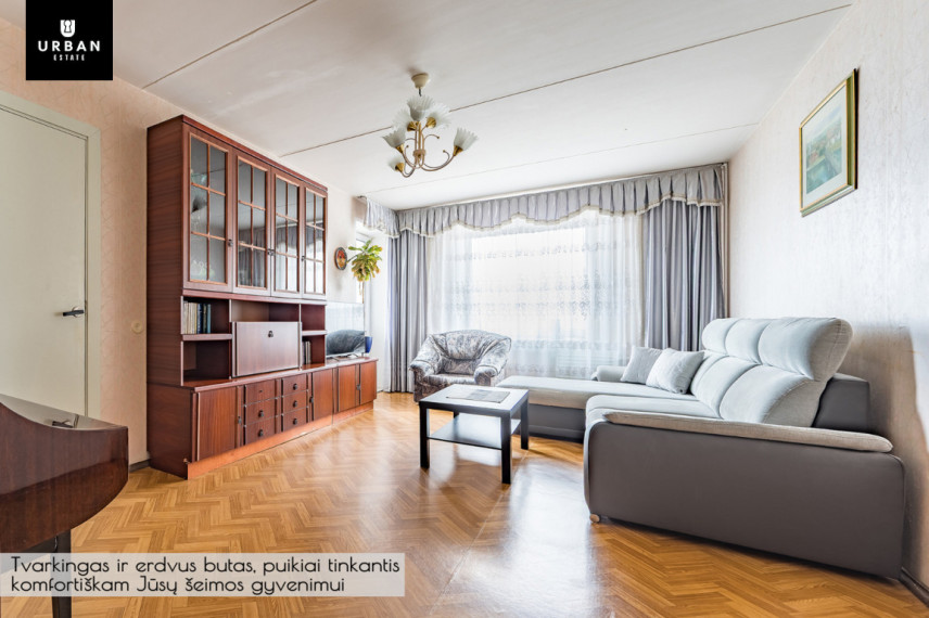 Parduodamas butas Vėtrungių g., Fabijoniškėse, Vilniuje, 87 kv.m ploto 1