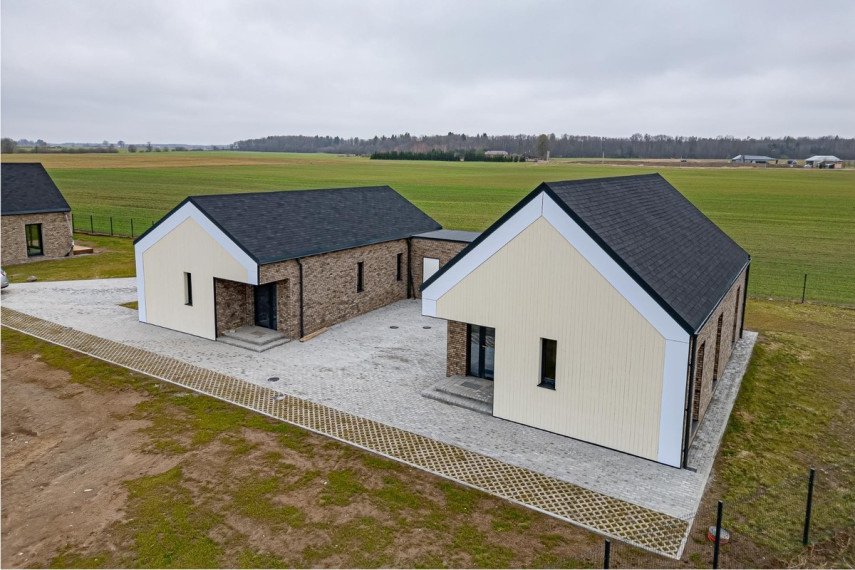 Parduodamas namas Bazilikų g., Stanaičių k., Kauno r. sav., 92.24 m2 ploto, 1 aukštai 6