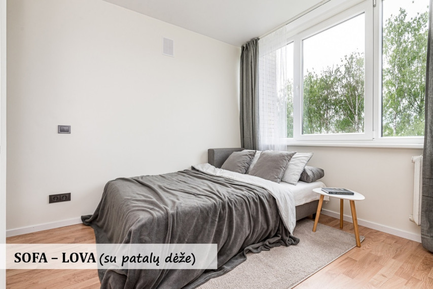 Nuomojamas butas Birutės g., Žvėrynas, Vilniaus m., Vilniaus m. sav., 15 m2 ploto, 1 kambariai 5