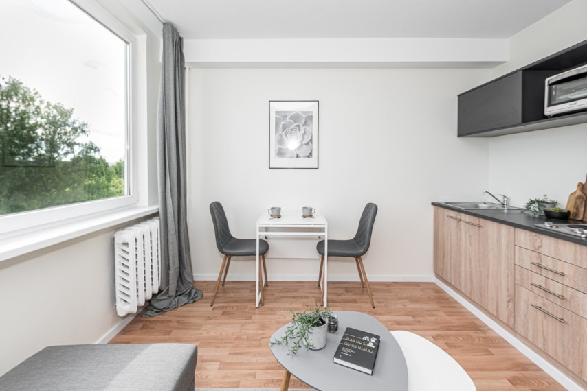Nuomojamas butas Birutės g., Žvėrynas, Vilniaus m., Vilniaus m. sav., 15 m2 ploto, 1 kambariai 9