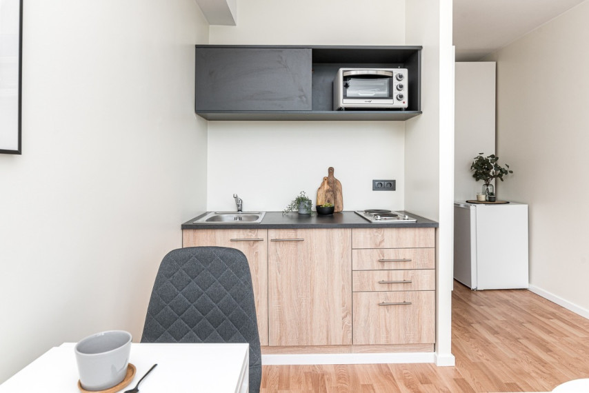 Nuomojamas butas Birutės g., Žvėrynas, Vilniaus m., Vilniaus m. sav., 15 m2 ploto, 1 kambariai 12