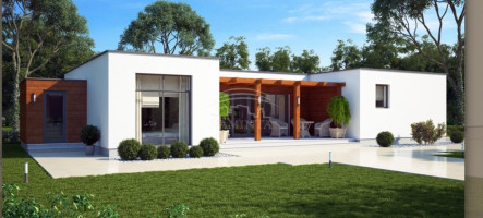 Parduodamas namas Gručeikių k., Klaipėdos r. sav., 125 m2 ploto, 1 aukštai 1