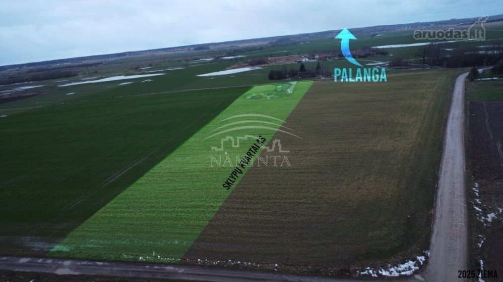 Parduodamas sklypas Vydmantų k., Kretingos r. sav., 13 a ploto 3