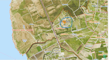 Parduodamas žemės ūkio paskirties sklypas Pjaulių k., Klaipėdos r. sav., 129 a ploto 1