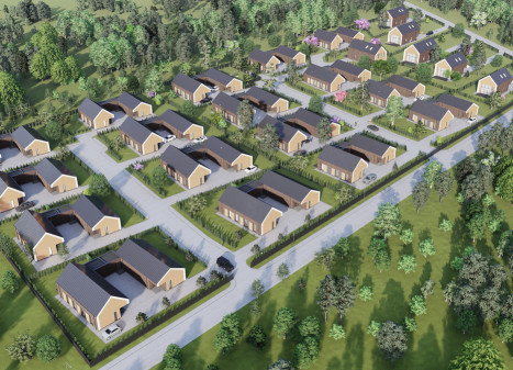 Parduodamas namas Bazilikų g., Stanaičių k., Kauno r. sav., 73.47 m2 ploto, 1 aukštai