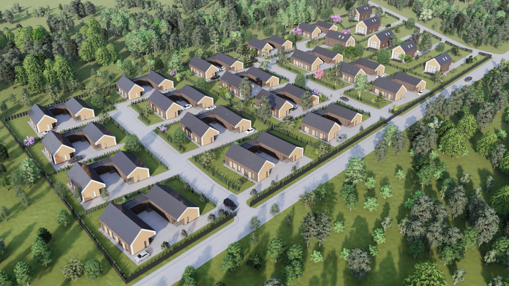 Parduodamas namas Bazilikų g., Stanaičių k., Kauno r. sav., 73.47 m2 ploto, 1 aukštai 1