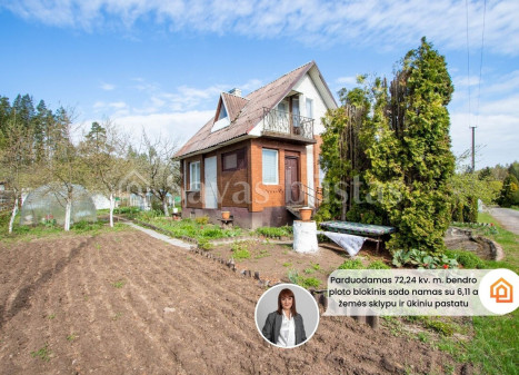 Parduodamas namas Smėlio g., Linartų k., Šiaulių r. sav., 72.24 m2 ploto, 2 aukštai