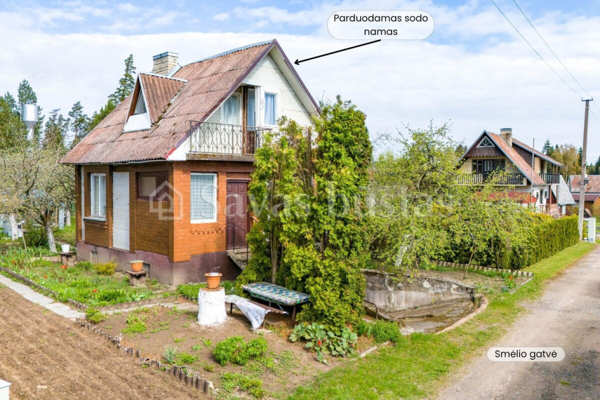 Parduodamas namas Smėlio g., Linartų k., Šiaulių r. sav., 72.24 m2 ploto, 2 aukštai 2