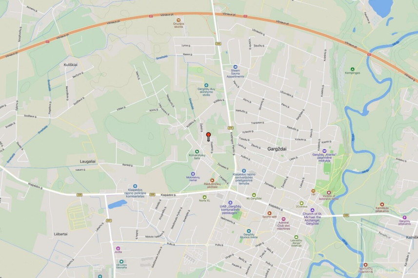 Parduodamas  sklypas Pasienio g., Gargždų m., Klaipėdos r. sav., 13 a ploto 8