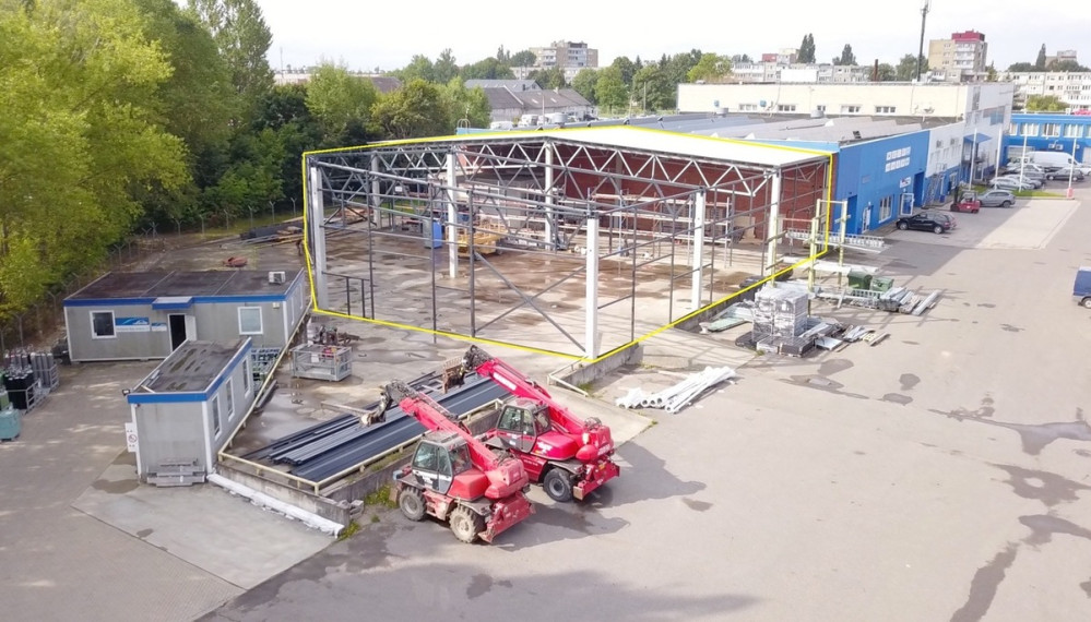 Nuomojamos patalpos Šilutės pl., Baltijos r., Klaipėdoje, 400-1100 kv.m ploto 9