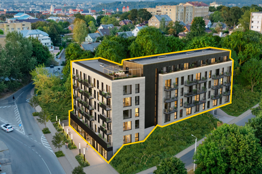 Parduodamas butas Panevėžio g., Naujininkai, Vilniaus m., Vilniaus m. sav., 39.63 m² ploto 2 kambariai 1