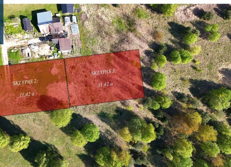 Parduodamas  sklypas Viensėdžio g., Skaidiškių k., Vilniaus r. sav., 11.42 a ploto