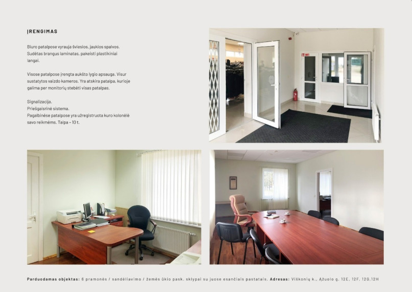 Parduodamos administracinės, gamybinės, kitos paskirties, paslaugų, prekybos, sandėliavimo patalpos Ąžuolo g., Viškonių k., Ukmergės r. sav., 7500 m2 ploto 15
