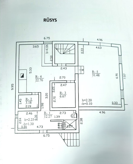 Parduodamas namas Neries g., Mykoliškių k., Jonavos r. sav., 214.45 m2 ploto, 2 aukštai 22