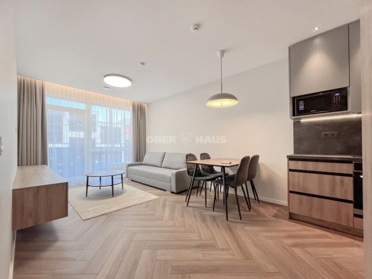 Nuomojamas butas Kernavės g. , Šnipiškės, Vilniaus m., Vilniaus m. sav., 40 m2 ploto, 2 kambariai 1