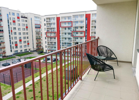 Parduodamas butas Rygos g., Justiniškės, Vilniaus m., Vilniaus m. sav., 74.02 m² ploto 3 kambariai