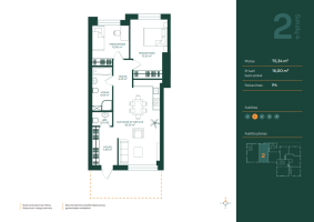 Parduodamas butas Sakalų g., Žvėrynas, Vilniaus m., Vilniaus m. sav., 75.34 m² ploto 3 kambariai 7