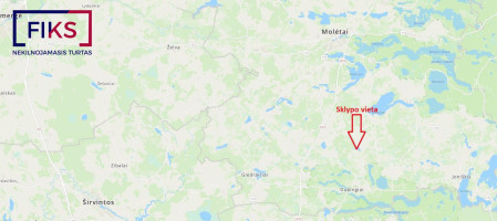 Parduodamas sklypas Murališkių k., Molėtų r. sav., 260.00 a ploto 3