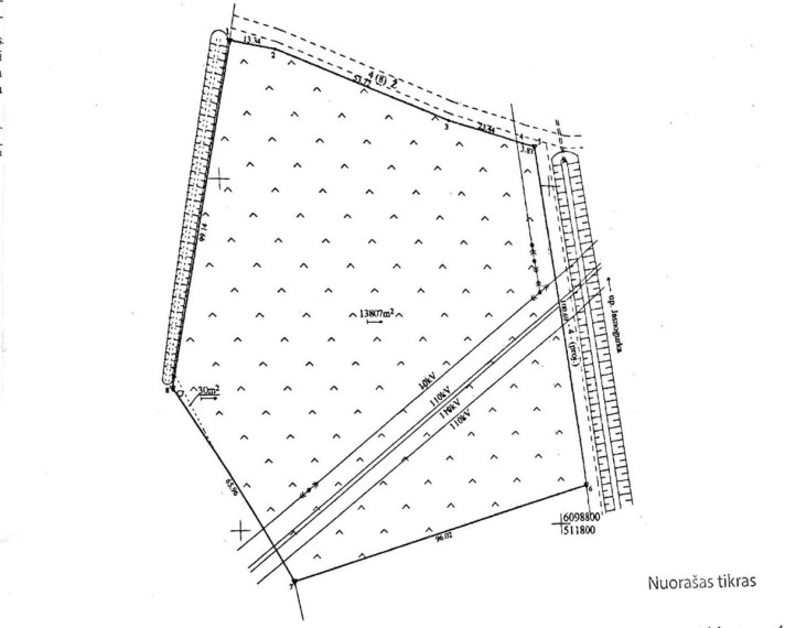 Parduodamas  sklypas Marinaukos k., Jonavos r. sav., 138 a ploto 4