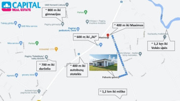 Parduodamas namas Palivarko g., Pagiriai, Vilniaus m., Vilniaus m. sav., 134.03 m2 ploto, 1 aukštai 33