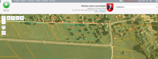 Parduodamas  sklypas Pasienio g., Vindžiūnų k., Vilniaus r. sav., 14 a ploto 4