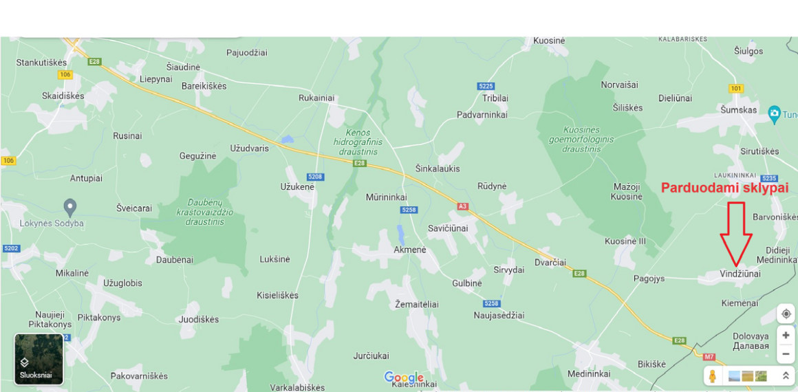 Parduodamas sklypas Pasienio g., Vindžiūnų k., Vilniaus r. sav., 14 a ploto 5
