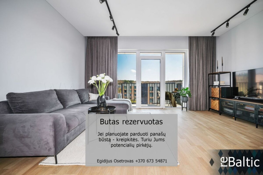 Parduodamas butas Lazdynėlių g., Lazdynėliai, Vilniaus m., Vilniaus m. sav., 50.42 m2 ploto, 2 kambariai 2