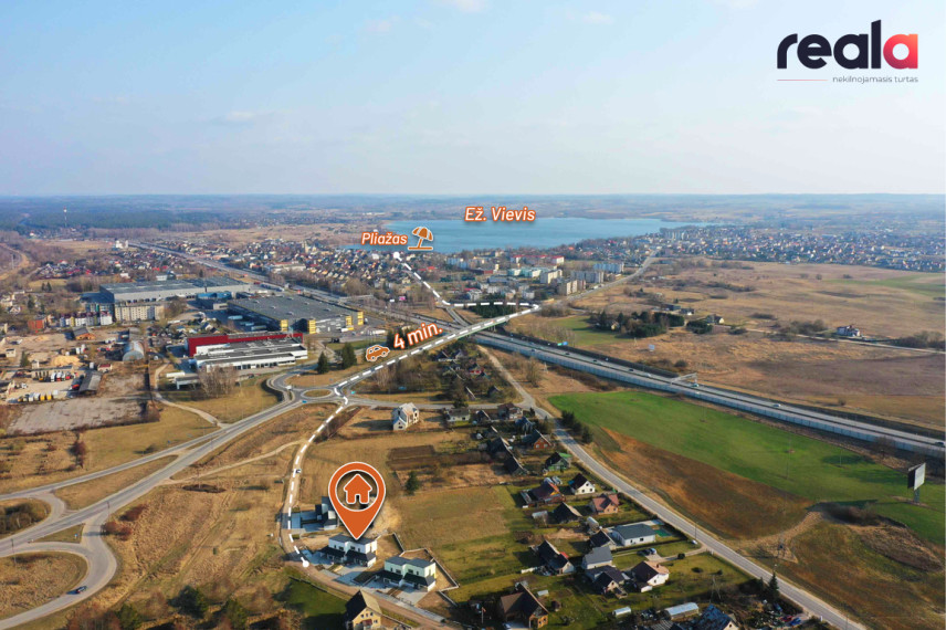Parduodamas namas Jaunystės g., Vievyje, 95.89 kv.m ploto, 2 aukštai 5